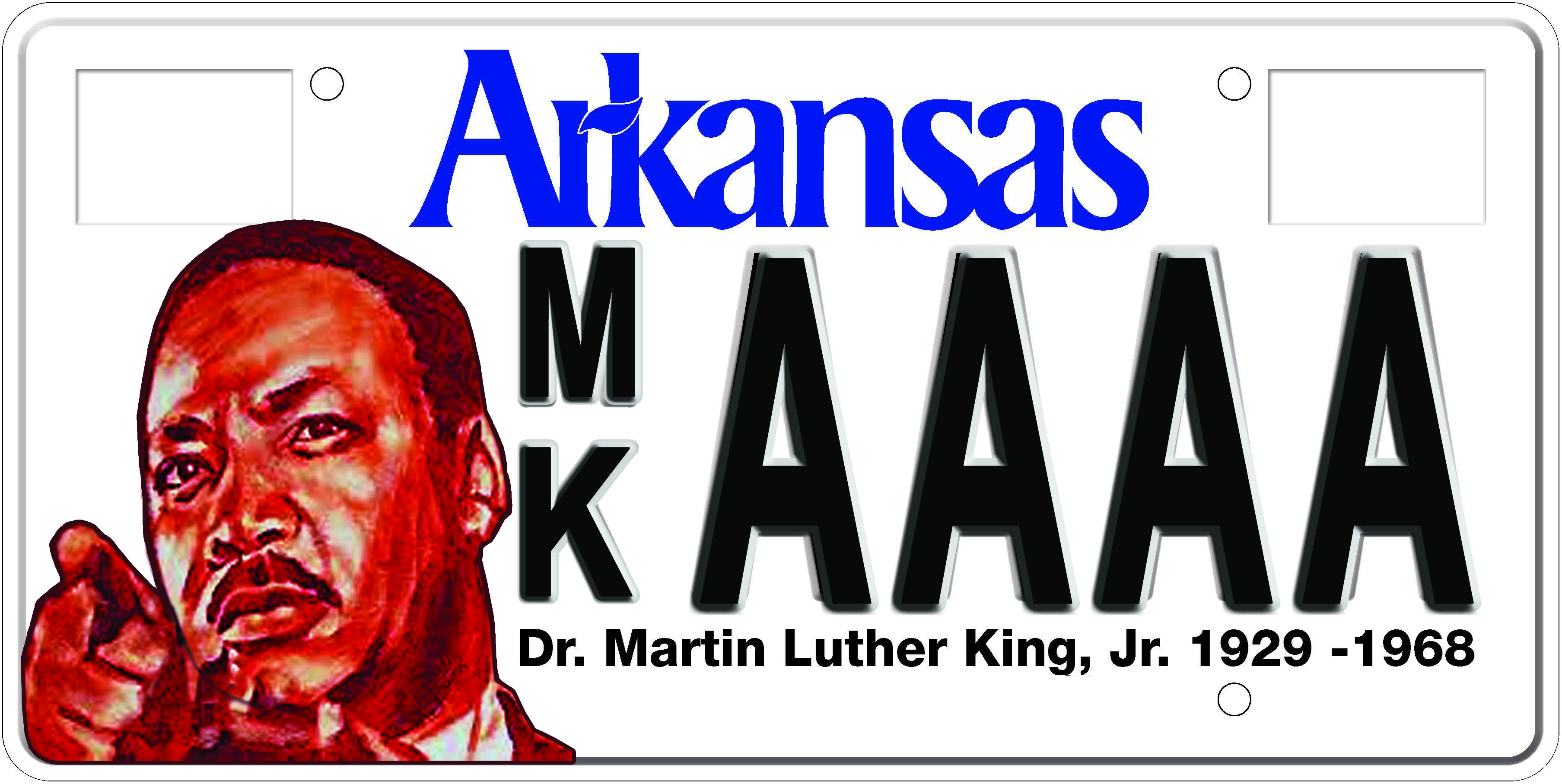 King License Plate Now Available